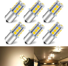 1156 1141 LED Bulb Soft Warm White, 7506 1003 1073 BA15S RV Light Bulbs, 18SMD 5