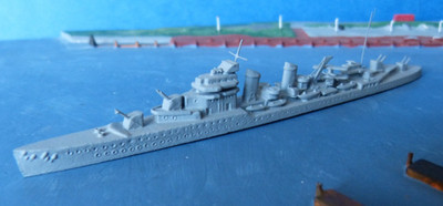 Mini Ships Metall Modell 1 : 1200 spanischer Marine Kreuzer Galicia