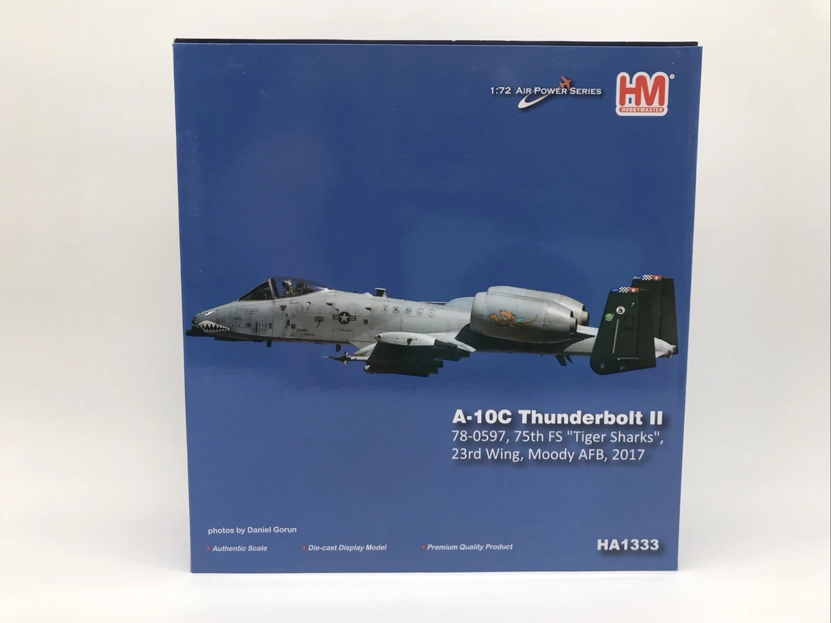 A-10 Thunderbolt II 1:72 Scale Contemporary Diecast Aircraft