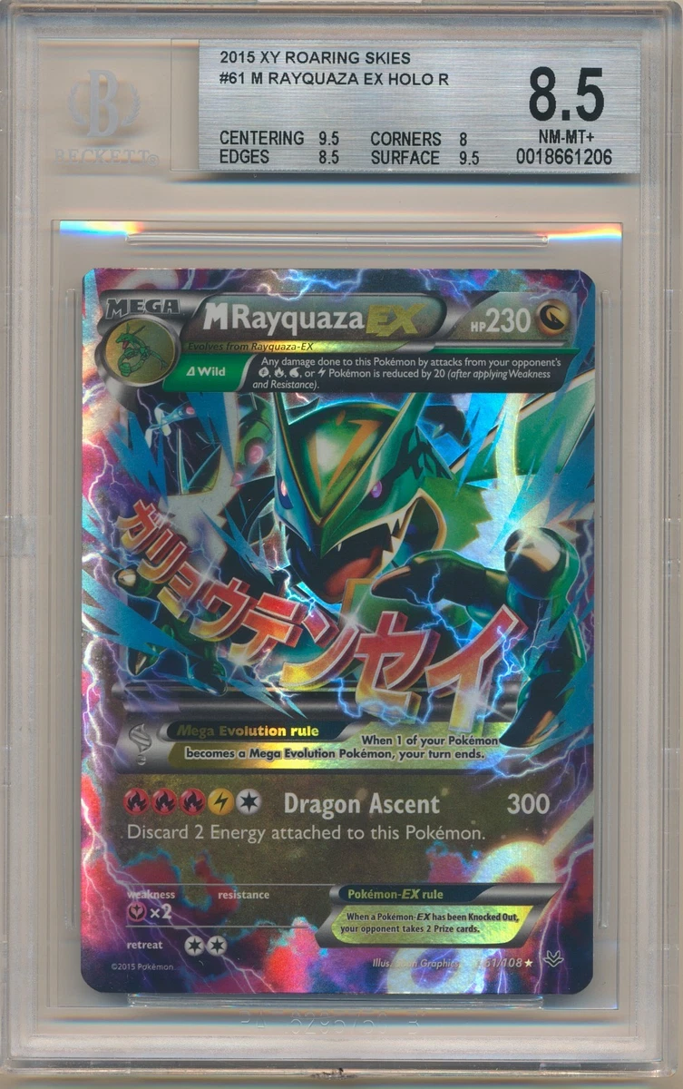 Rayquaza Pokémon TCG XY Individual Collectible Card Game Cards in