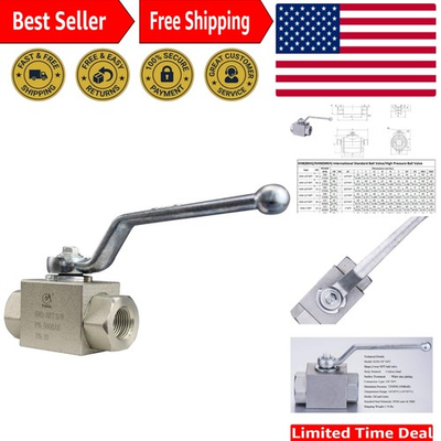 #ad Hydraulic High Pressure Ball Valve 2 Way 3 8#x27;#x27;NPT 7250 PSI KHB Shut Off Hydra... $48.44