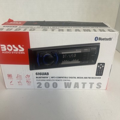 Boss audio system 616uba Bluetooth MP3 Radio 200 Watts New