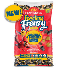 Feeding Frenzy Cardinal and Songbird, Wild Bird Food Blend, 15 Lb