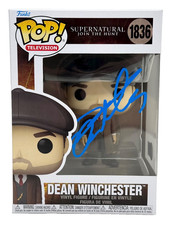 Jensen Ackles Signed Supernatural Dean Winchester Funko Pop Autograph BAS COA