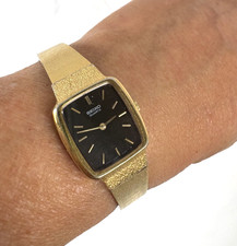 SEIKO Chariot Gold Brown Quartz Watch Fashion Accessory