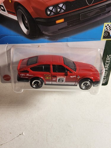 2023 Hot Wheels Retro Racers 10/10 - ALFA ROMEO GTV6 3.0 - 185/250 - HKG48 - Picture 8 of 12