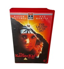 The Karate Kid III 3 Ex Rental VHS Video Tape Big Box RCA Ralph Macchio