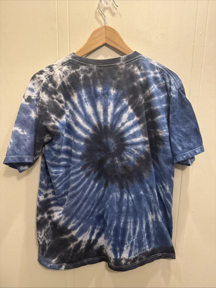 Camiseta para Hombres L Dodge Ram Truck Negra Azul Patriótica Tie Dye EE. UU. Foto 4 de 4