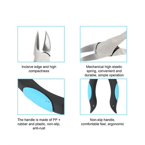 Cuticle Nippers Ingrown Toe Nail Cuticle Pliers Fingernail Toenail Cuticle SEU