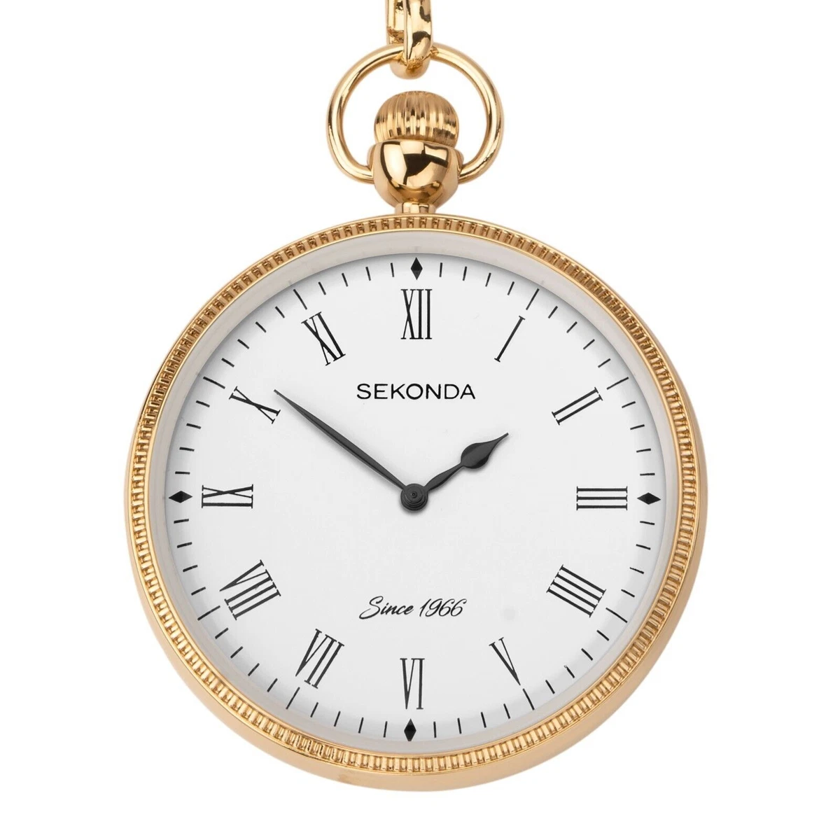Reloj Bolsillo Sekonda Caballeros Oro Con Cadena Modelo 1793 PVP 59,99 EURP