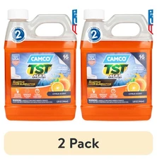(2pack)TST MAX RV Toilet Treatment,Ultra-Concentrated Formula,32oz Orange(41192)