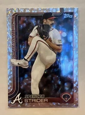 2025 Topps Series 2 Spencer Strider #579 Retail Holo Foil Braves