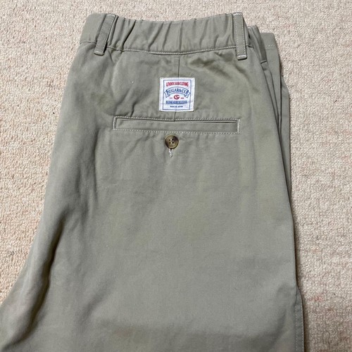 Sugar & Co. Daddy's Chino Japan Made Cotton Casual Pants Used JAPAN