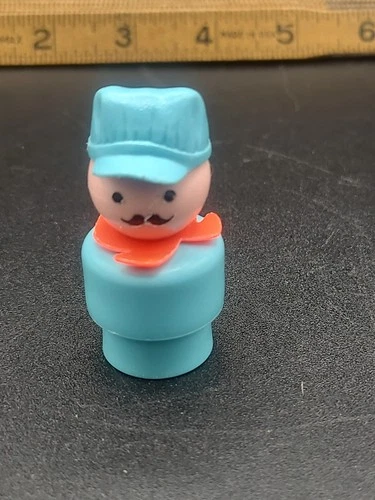 Fisher Price Train Conductor -Vintage Little People