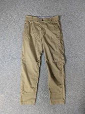 Nike Golf Pants Mens Sz 30x32 Khaki Modern Tech Performance Dri-Fit Standard Fit