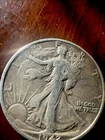 1942 WALKING LIBERTY  HALF DOLLAR