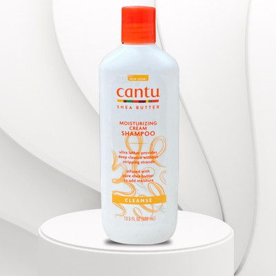 Cantu Shea Butter Moisturizing Cream Shampoo 400ml | Cleanse & Hydrate