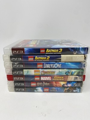 PS3 LEGO Batman 2 3 Dimensions Avengers Marvel Harry Potter 5-7 Jurrasic Lot 7