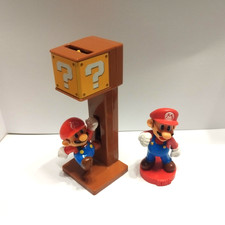 LOT 2 figurines mario bross NINTENDO  6cm KING et 10 cm