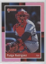 2022 Donruss Retro 1988 Variation Holo Pink Ivan Rodriguez (Pudge Rodriguez) 5y7