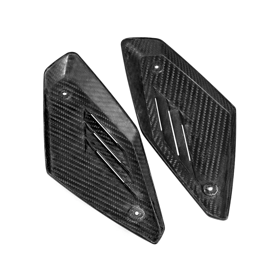 Cubierta de admisión de aire de motocicleta apta para Honda CB650R 2019-2022 fibra de carbono Foto 4 de 4