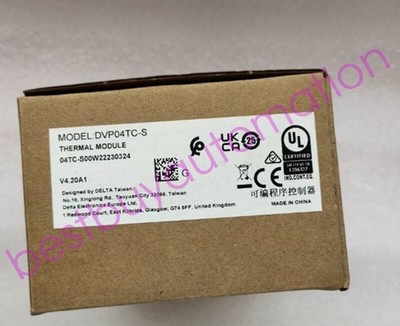 1PC   DVP04TC-S DVP04TCS Temperature Module New Expedited Shipping #wd
