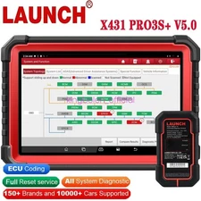 2025 LAUNCH X431 PRO3S+ V5.0 PRO3S Elite Car Scanner Diagnostic Tool Coding TPMS
