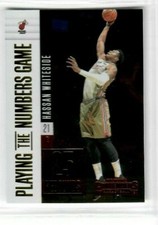 HASSAN WHITESIDE 2017-18 Panini Contenders Basketball Playing the Numbers Game 