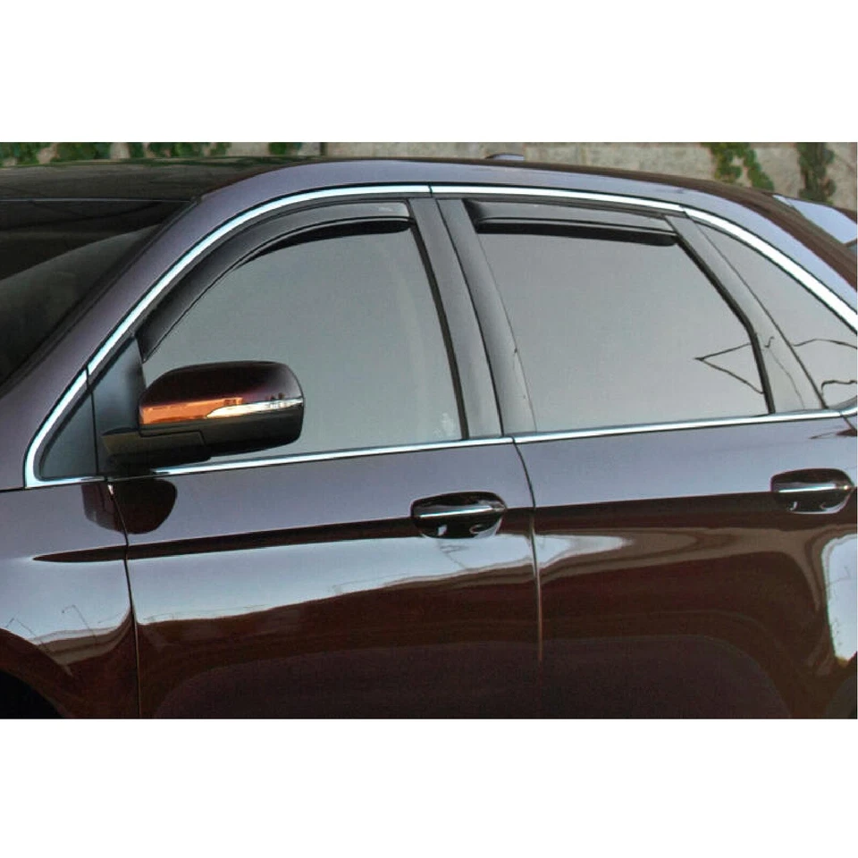 AVS Front & Rear In-Channel Smoke Window Ventvisors for Escape Mariner Tribute Foto 3 de 4