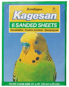 Download Bird Cage Sandpaper 13 inch x 10 inch Sheets 1 Pack of 6 ...