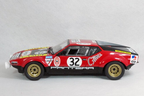 Kyosho minicar scala 1/18 De Tomaso Pantera 1972 Le Mans 24 ore N.32 - Foto 3 di 12
