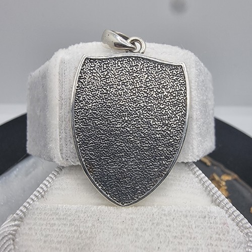 Triple Moon Goddess Hecate Amulet Pendant Sterling Silver Shield of Protection - Picture 2 of 3
