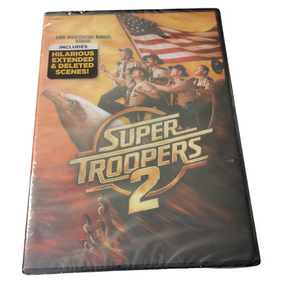 Super Troopers 2 Extended DVD Brand New Sealed Funny Comedy new scenes 2018