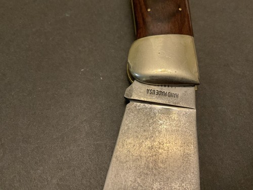Vtg 1973 Case XX Buffalo 7 Dot Clasp Knife P172 Pakkawood Handles - Picture 9 of 12