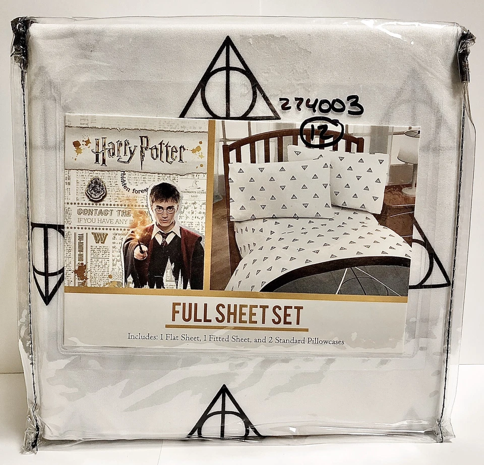 Juego completo de sábanas Harry Potter Reliquias de la Muerte 4 piezas Foto 3 de 3