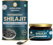 Himalayan Organics 100 Pure Shilajit / Shilajeet Resin to Boost Performance
