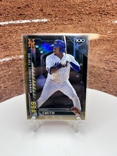 2016 Bowman - Bowman Scouts' Top 100 Gold Refractor #BTP-69 Dominic Smith /50...