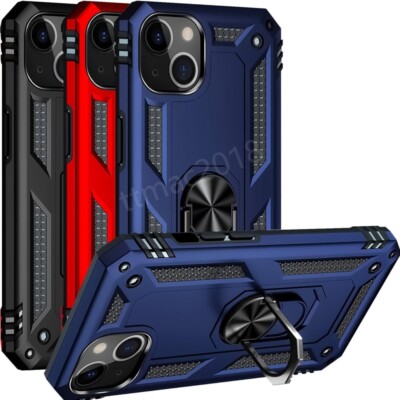 Handyhülle Für iPhone 16 15 12 13 14 Pro Max Schutz Case Cover Magnetisch Ring