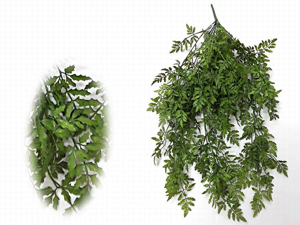 PLANTA COLGANTE HELECHO ARTIFICIAL DECORACIÓN 66 CM (23457)