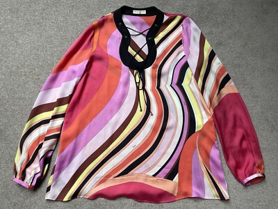 Pucci Bluse mehrfarbig Gr. 40 D (Gr. IT 44)