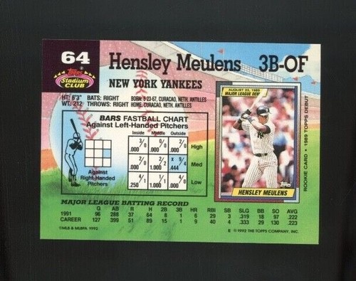 1992 Stadium Club Baseball, Card Variants, # 1 to # 250, U-PICK, NM/M, RB4 - Picture 133 of 485