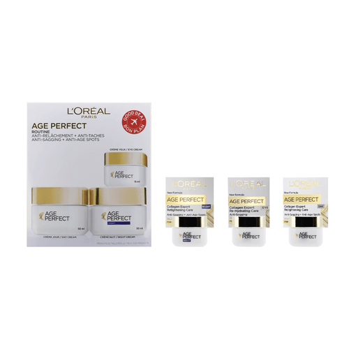 L'Oreal Creme Age Perfect Tag Nacht Augen Feuchtigkeitscreme Anti-Aging Hautpflege Set - Bild 1 von 2