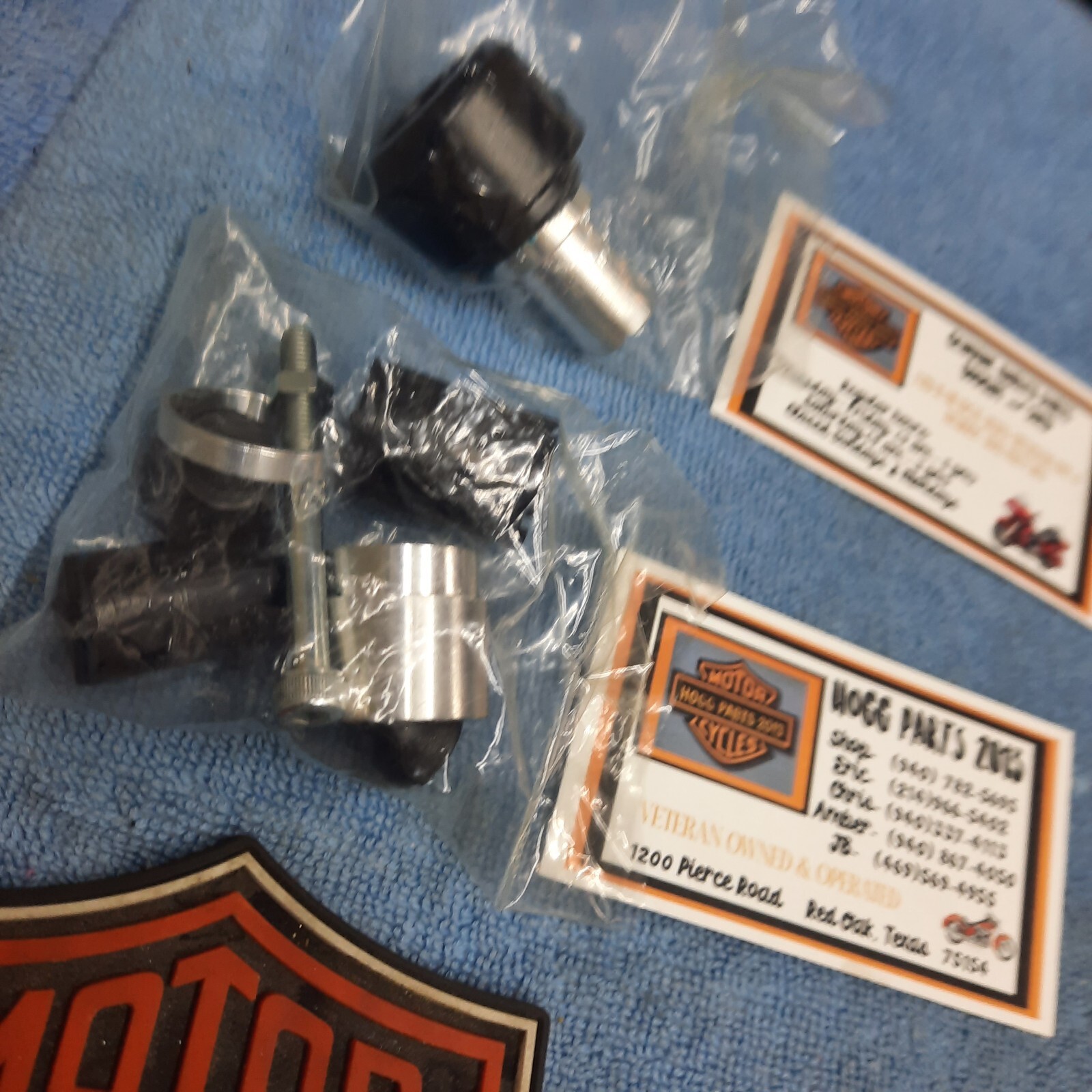 HarleyDavidson® Hand Grip End Caps, Fits Diamond Black Hand Grips