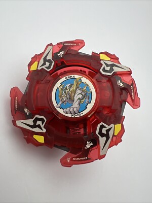 Clear Red Driger F Beyblade Takara Tomy V Force | eBay