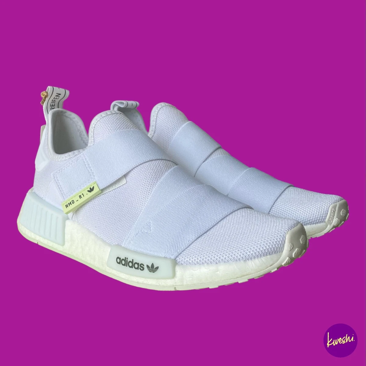 adidas gazelle silver green womens Adidas Women's NMD_R1 Shoes Sleek Design & Ultimate Comfort – Trade Sports main image 0