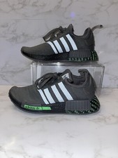 adidas Nmd R1 Lace Up  Kids Boys Sneakers Shoes Casual  -Grey Sz 5 Worn Once