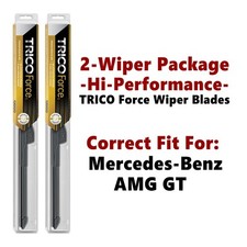 Hi-Performance 2-pk Wipers fits 2017+ Mercedes-Benz AMG GT - 25200x2
