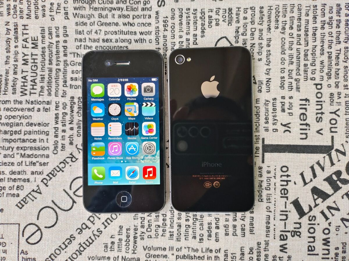 Original&Working well Apple iPhone 4 8GB 16GB 32GB Black Original&Working well Apple iPhone 4 8GB 16GB 32GB Black