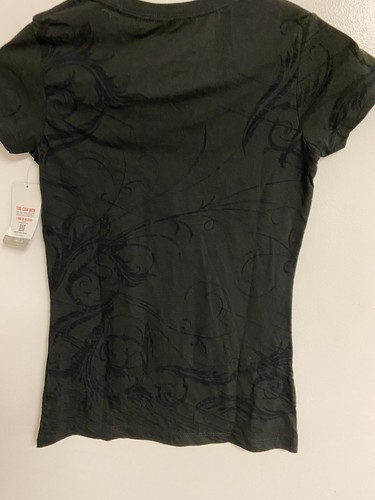 Kasey Kahne #5 NASCAR Ladies Speed Diva Black Shirt Slim Fit Size X-Small - Picture 3 of 3