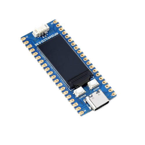 RP2040 0.96 pulgadas LCD 65K pantalla controlador placa de desarrollo procesador de doble núcleo - Imagen 6 de 7